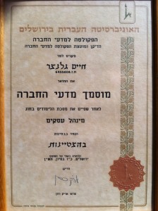 מגיסטר במינהל עסקים